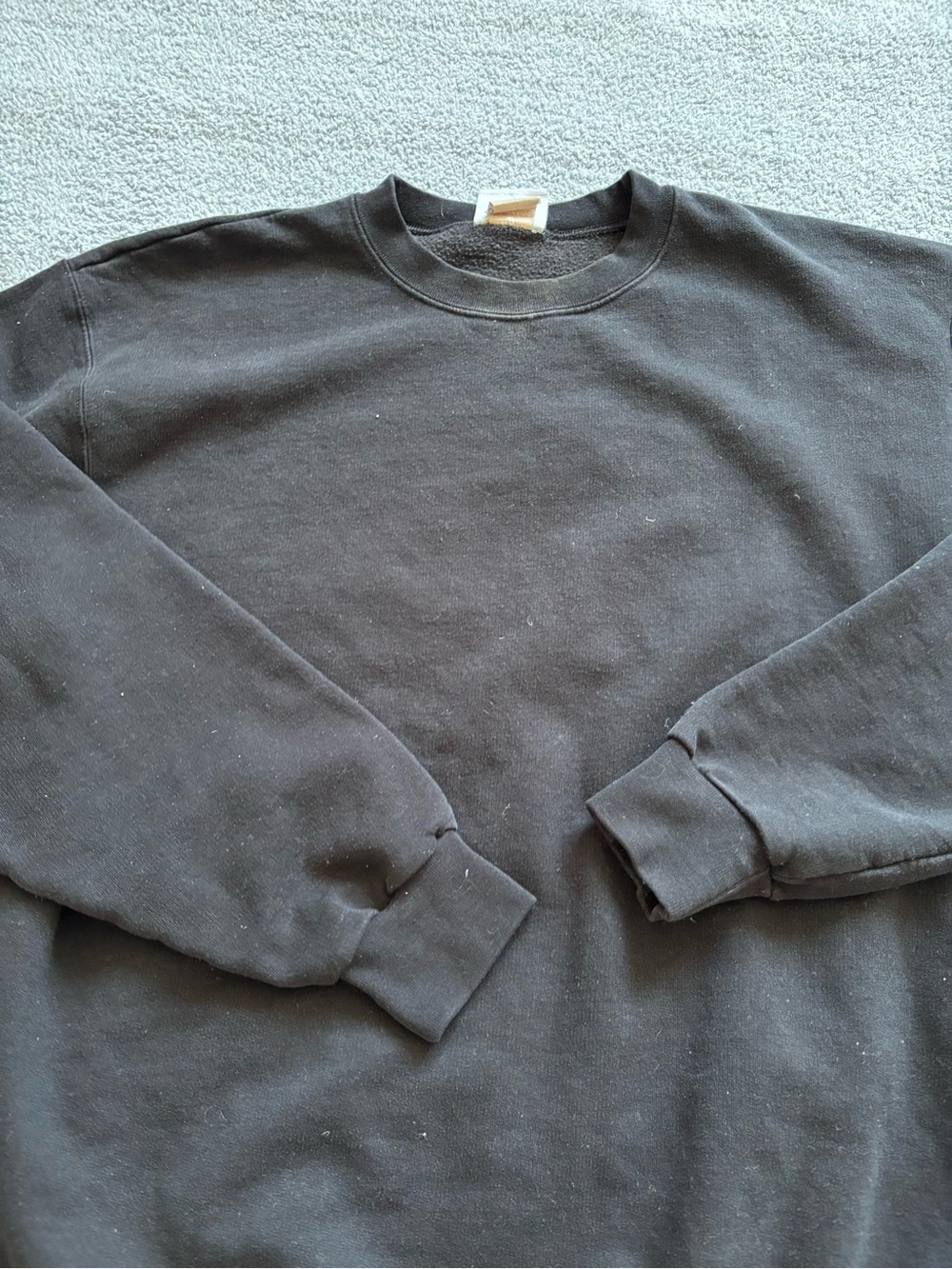 Champion Black Men's Crewneck Sweatshirt - Picture 3 of 14